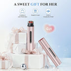 Microcurrent Facial Device - 5-in-1 Skin Tightening & Lifting Facial Machine - 5 Color Face Light Therapy Device - Professional Skin Care Tone Beauty Devices for Face, Neck, and Eye Area