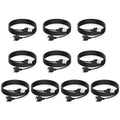 Smays Short USB Extension Cable 10-Pack Bulk, Male to Female, 1.6 ft USB-A 2.0 Extender Cord