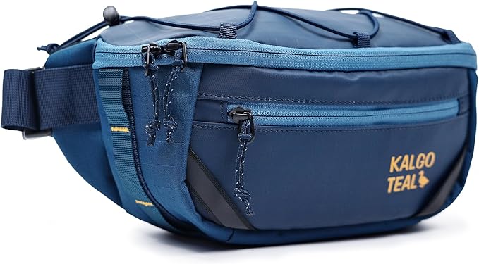 Travel Fanny Pack 3L, Crossbody Adjustable Strap, Padded Back, Water Repellent