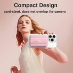 AOGUERBE for MagSafe Portable Charger, 10000mAh Magnetic Power Bank 22.5W Fast Charging, Mini Battery Pack Wireless with LED Display&Foldable Stand for iPhone 17/16/15/14/13/12 Series (Rose Pink)