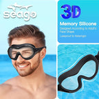 Swim Goggles No Leaking Anti-Fog Pool Goggles Swimming Goggles for Adult Men Women Youth, UV Protection 180° Clear Vision