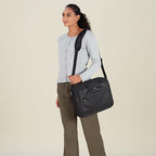 Amazon Basics Laptop Carrying Case with Shoulder Strap, 17.3 in, Black, Travel Business Briefcase, 10-Pack
