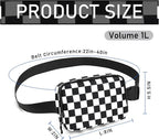 Amazerbst Belt Bag, Fanny Pack, Everywhere Belt Bag,40 Inch Adjustable Strap,for Women and Men,Waterproof