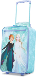American Tourister Disney Softside Upright Luggage, Frozen, Carry-On 18-Inch