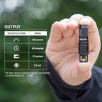 OLIGHT IMINI 2 EDC Rechargeable Keychain Flashlight, 50 Lumens Compact and Portable Mini LED Keyring Lights with Built-in Battery Ideal for Everyday Carry and Emergencies (OD Green)