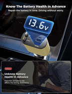 【Upgraded】 SUPERONE Retractable Car Charger 4 in 1, Fast Car Phone Charger with Cord 2.6ft, USB C and Apple Car Charger Adapter, Compatible with iPhone 17/16/15/15 Pro Max/14/13/12/11, Galaxy, Pixel