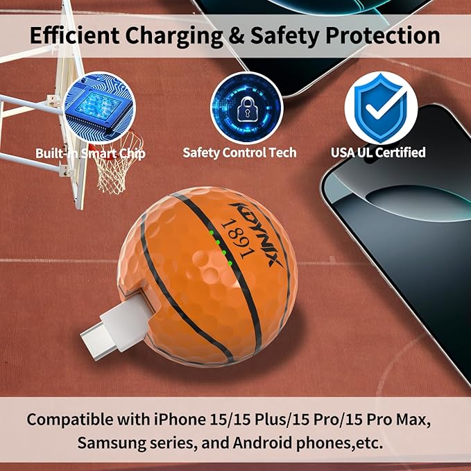 Mini Portable Charger USB C Power Bank 2000mAh Phone Charger Battery Pack Compatible with iPhone 17/17 Air/17 Pro/17 Pro Max/16/16 Plus/16 Pro/16 Pro Max/15 Series, Galaxy Series, Android etc