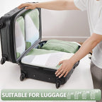 8 Set Packing Cubes for Travel, Gifts for Women Mom,Anti-Tearing Suitcase Organizer,OlarHike Vacation Essentials & Accessories for Cruise Ship
