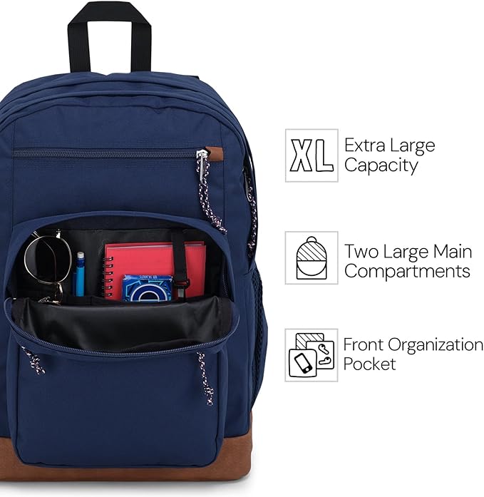 Jansport JS0A2SDD7S1 Cool Student Laptop Backpack Coconut 15 inches
