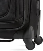 SWISSGEAR Sion Softside Expandable Spinner Luggage Durable Lightweight Travel Suitcase, Black, 3-Piece Set (21/25/29)