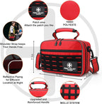 VRIEXSD Premium 450 Piece Large First Aid Kit for Home, Travel, Camping, Car, Hiking & Outdoor Emergencies - Emergency Medical Kits, Home & Businesses Medical Supplies