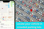 Unlimited Range GPS Tracking Device Item Locator for Car, Purse, Pet, Key Work with Apple Findmy No 3rd App Needed (White)