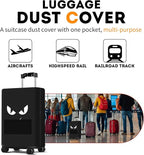 bvya Luggage Suitcase Covers for Luggage, Elastic Luggage Cover Protector Scratch Resistant Travel Essentials Suitcase Cover Fits 18 inch Luggage with Luggage Handle Cover and Luggage Tag