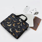 MNSRUU Laptop Bag for 15.6 inch Black Gothic Bats