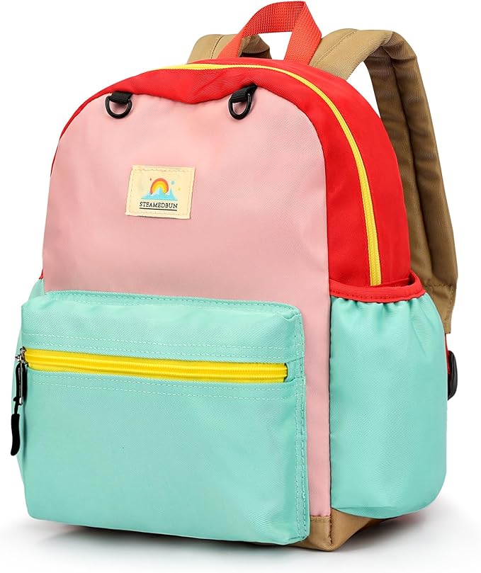 STEAMEDBUN Kids Backpack for Girls 6-8: Toddler Backpack for Preschool Kindergarten - Girls Backpacks for Elementary 4-6