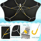 ALAZA Kids Umbrella for Girls Boys UPF 50+ Anti-UV Umbrella for Rain and Sun Age 3-8