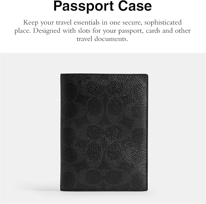 Passport Case in Natural Full-Grain Leather