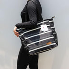 ESVAN Original Floral Tote Bag Large Shoulder Bag with Multi Pockets for Gym Travel Beach Daily Bags