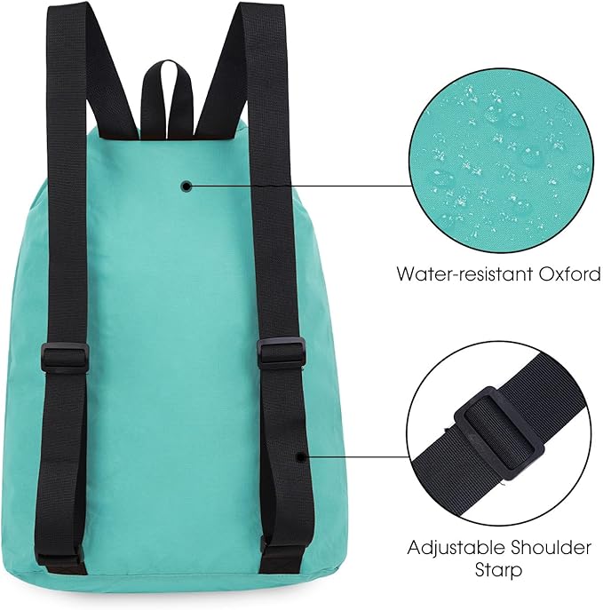 WANDF Swim Bag Mesh Drawstring Backpack Beach Backpack for Swimming, Gym, and Workout Gear