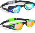 Aegend Swim Goggles for Kids Youth 3-14 Anti-Fog Anti-UV Comfort Fit Goggles for Swimming