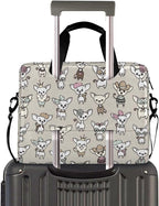 Laptop Bag 15.6 inch, Waterproof Laptop Case with Strap, Protective Laptop Carrying Case for Women & Men, Cute Chihuahua Dogs
