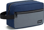 Carbrea Travel Toiletry Bag - Small Toiletry Bag for Men Skincare Bag for Toiletries Accessories Gifts - Navy Blue