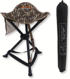ALPS OutdoorZ Tri-Leg Stool Mossy Oak Original Bottomland Folding Hunting Stool with Steel Frame, 600D Polyester Fabric, Compact Packable Design & Carry Strap for Turkey Hunting & Camping