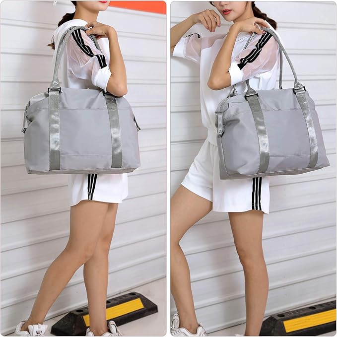 forestfish Duffle Tote Bag Weekender Bags For Women Travel With Trolley Sleeve | Travel