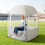 Raynesys Sports Tent, Portable & Foldable Pop Up Tents Shelter with Carry Bag, Instant Weather Proof Clear View Bubble Tent for Fishing, Camping, Watching Sports Events