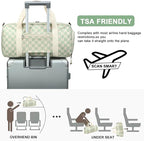 BLUBOON Duffle Bag Girls Kids Cute Gym Bag with Shoes Compartment & Wet Separation Waterproof Sports Overnight Travel Bag