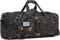 Gym Bag for Men and Women, 50L Extra Large Duffle Bag, 3-in-1 Travel Sports Duffel Bags with Shoe & Laptop Compartment for Overnight Weekender Gym Traveling Workout Deployment, Black CM