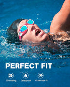 ZIONOR Swim Goggles, Upgraded G1 Polarized Swimming Goggles Anti-Fog for Adult Men Women
