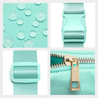 Gitus Belt Bag Fanny Pack Crossbody Bags with Initial Letter Patch Cute Stuff Birthday Gifts for Teenager Girls Trendy Preppy Stuff for Teen Girls Cool Stuff for Teens (Mint Green-O)