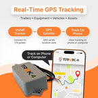 Trak-4 12v Hardwired GPS Tracker. Durable, Reliable Track Trailers, Equipment, Vehicles, Assets. Long Battery Life, Waterproof, Worldwide. Low-Cost Subscription Required.