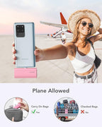 charmast Portable Charger USB C for iPhone 17/16/15, 5000mAh Fast Charging Power Bank with Built-in Type-C Connector, 20W Mini Battery Pack for iPhone 17/16/15 Series, Samsung S25/S24/S23, and More