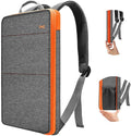 ZINZ Slim & Expandable Laptop Backpack Water Resistant Backpack Travel Backpack Compatible with MacBook Air/Pro/Neo 13-14 inch, XPS 13/14, Surface 13.5" and Most 13-14 Notebooks，G01OG01