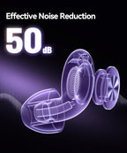 Ear Plugs for Sleeping 50dB Earplugs Noise Cancelling Ear Plugs for Noise Reduction Concerts Soft Reusable Silicone Earplugs for Snoring Side Sleepers Shooting Airplanes with 7 Eartips Case
