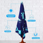 Genovega 2 Packs Oversized Beach Towel Set Extra Large Big XL Pool Camping Swim Clearance Towels 36x72 Soft Blanket Cruise Essentials Accessories Must Haves Vacation Necessities Adult Shark Pineapple