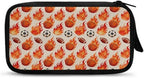 Basketball Travel Cord Organizer Cases Electronics Organizers Travel Case Large Tech Pouch Storage Bag Travel Bag Cable Organizer fits Phone Earphone Charger SD Card