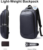 Slim Laptop Backpack for Men,Waterproof Expandable High Tech Business Work Backpack for Men and Women15.6 Inch Lightweight Anti-theft Travel Backpack Durable College Casual Daypack Computer Laptop Bag