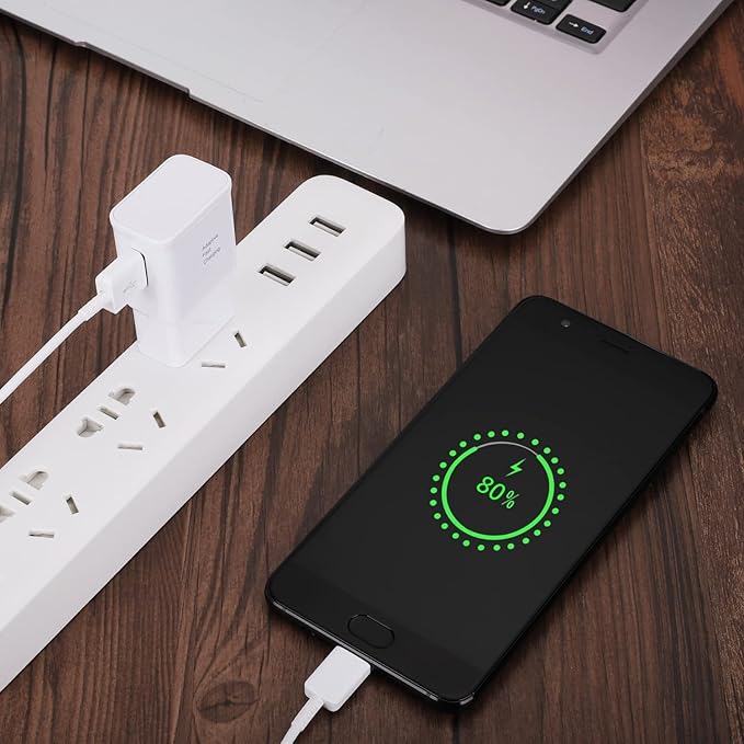 USB C Charger,Fast Charger Samsung with USB Type C Cable 6.6ft for Samsung Galaxy S8/S9/S10/S10 Plus/S10E/S26/S20/S20 Plus/S21/S21 Ultra/S22/S22 Plus/S22 Ultra/S25/Note 8/9/10/20 (2 Pack,Black&White)