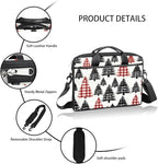 Laptop Shoulder Bag for Women Men, Waterproof Computer Case Messenger Bag Briefcase for Business Office Travel