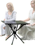 HASIKA Heavy Duty Camping Table- Foldable,Large Size, Ultralight Camping Side Table for Outdoor, Beach, Tailgating, Picnic, Grilling