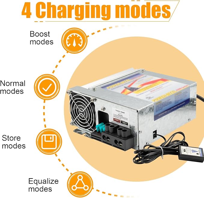 PD9260 RV Power Converter, 60Amp 120V to 12V RV Converter Charger 9200 Series Converter/Charger for RV Camper Caravans Trailer