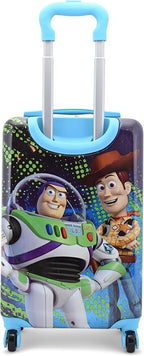 Disney Toy Story 20" Hardshell Luggage - Woody Buzz Cute & Durable Hard-side Suitcase for Travel with Spinner Wheels 20"x12"x8"