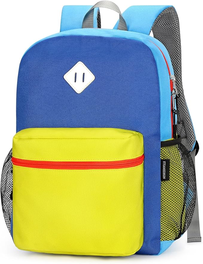 STEAMEDBUN Kids Backpack for Boys,Kindergarten Backpack for Toddler Boys Age 3-6