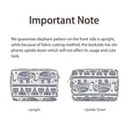 Narwey Cute Makeup Bag Travel Cosmetic Bag Organizer Toiletry Bag Make Up Bags with Compartments for Women Girls (Large, Elephant)