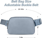 JSJ Mini Fanny Pack for Women & Men,Valentines Day Gifts for Girls Teens Kids Daughter Sister Her,Trendy Stuff Crossbody Bags Cute Everywhere Belt Bags. (Navy Blue)