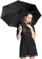 Custom Umbrellas Personalized Umbrella with Pictures Logo Text Customize Foldable Umbrella Compact Travel Umbrella Gifts for Men Women