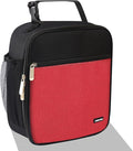 Lovoeo Lunch box Lunch bag for men women Insulated Lunchbox Lunch bags for Work Picnic Travel (Thicken hot red)